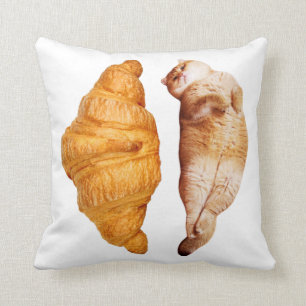 Croissant Throw Pillow