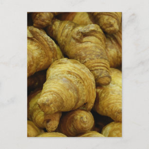 Croissants Postcard