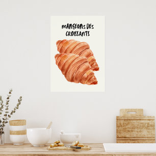 Croissants Poster