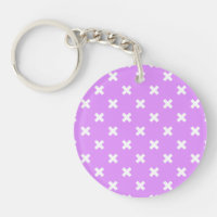 Croix blanches sur lilas