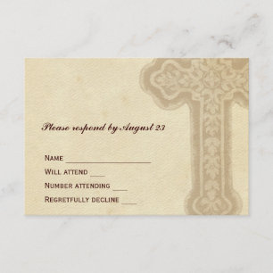Croix celtique Brown antique RSVP