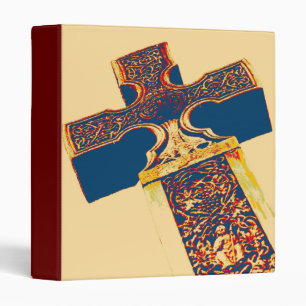 Croix celtique Grunge Avery Classeur