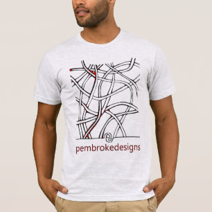 Croix de Criss avec T-shirt noir et rouge