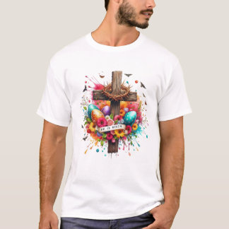 Croix de foi : T-shirt de Jésus Inspirationnel"
