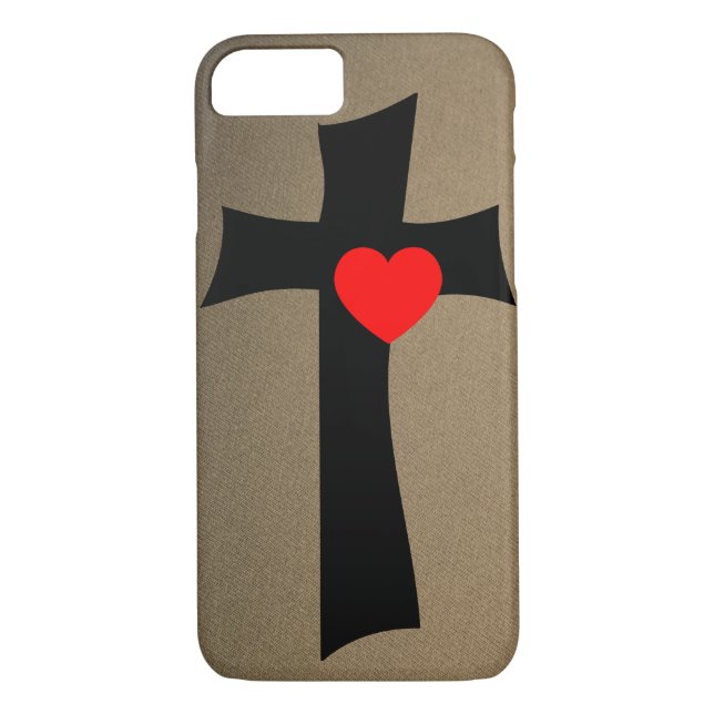 Croix de la Saint-Valentin coque iphone (Dos)