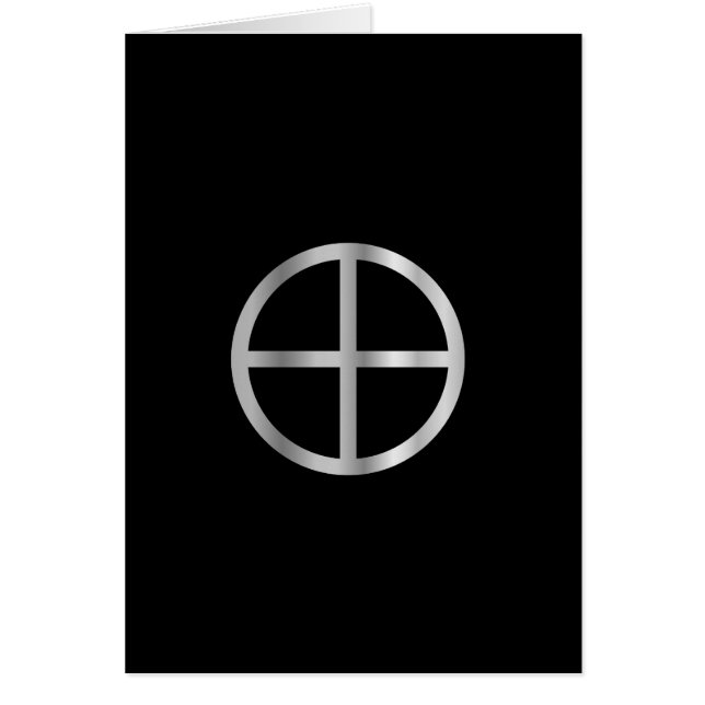 Croix de Sun de Gnosticism (Devant)