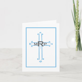 Croix du Sud Carte pour notes chrétien et Invitati
