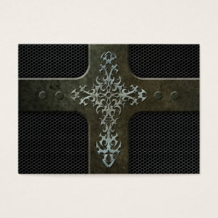 Croix gothique de maille en acier industrielle