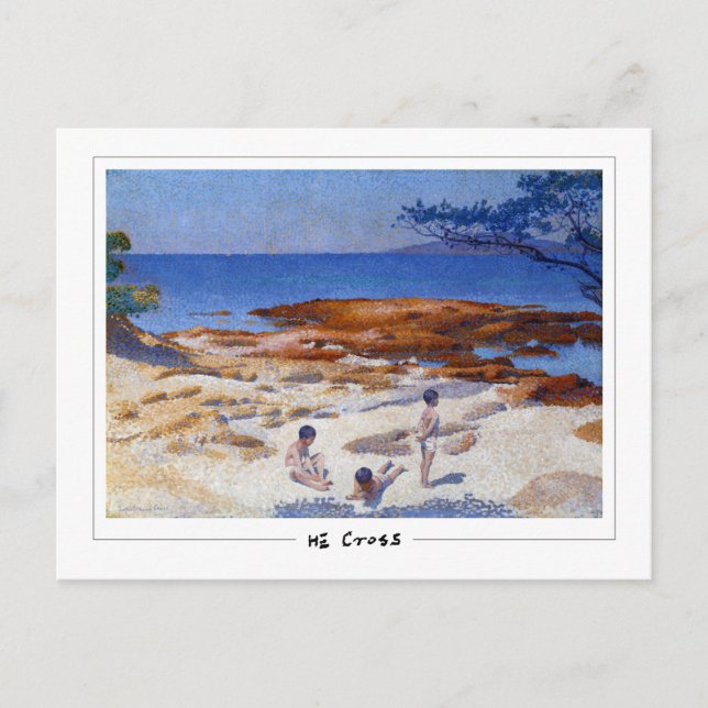 Croix Henri-Edmond #143 - Carte postale Art (Devant)