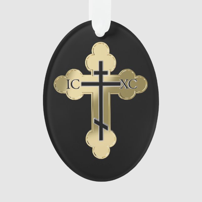 Croix orthodoxe chrétienne (devant)