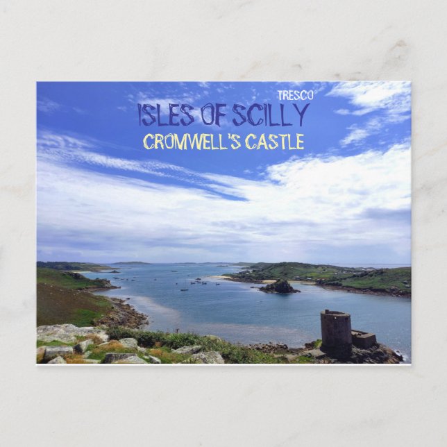 Cromwell's Castle - Tresco - Isles Of Scilly Postcard (Front)