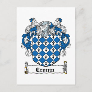 Cronin Family Crest Postcard