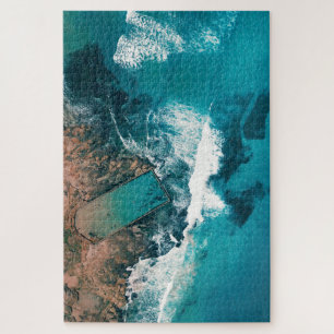 Cronulla Beach Ocean Pool Sydney Australia Jigsaw Puzzle