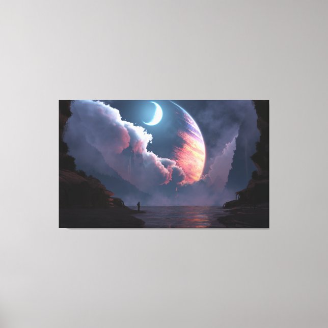 Cronus Rising Canvas Print (Front)