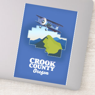 Crook County Oregon map