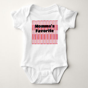 Crooked Candy Canes  Baby Bodysuit