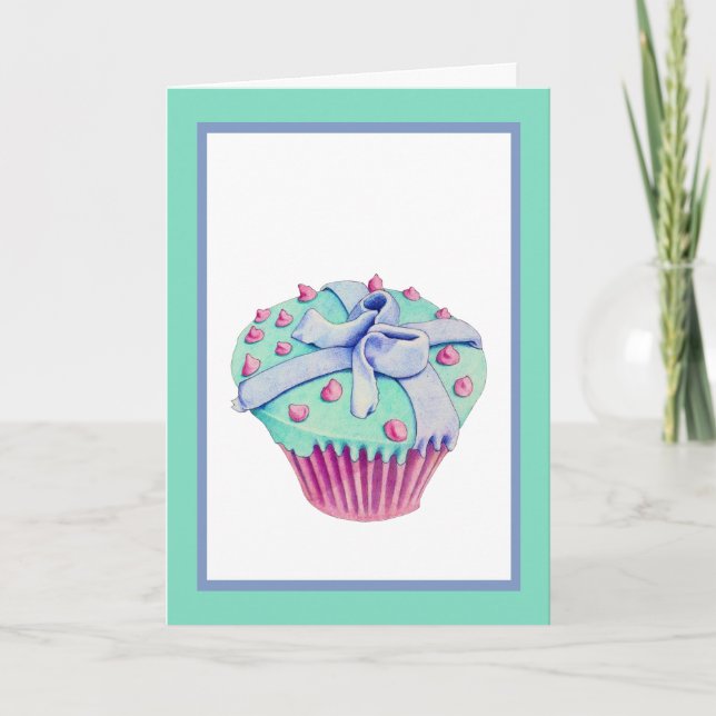 Crooked Cupcake Card (Front)