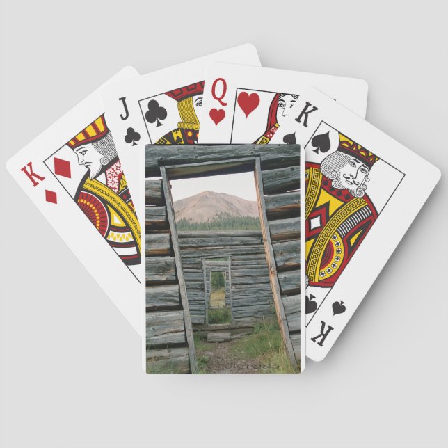 crooked door playing cards (Back)