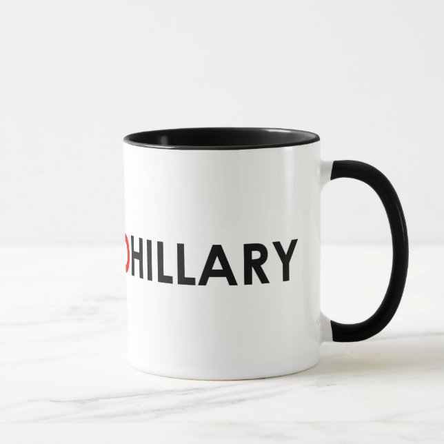 Crooked Hillary Mug (Right)