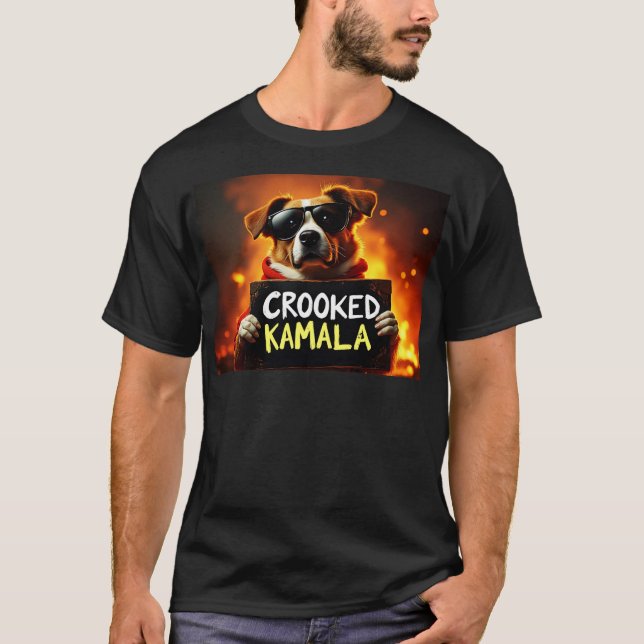 Crooked Kamala T-Shirt (Front)