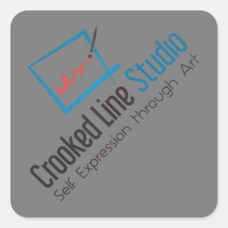 Crooked Line Studio stickers
