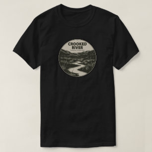 Crooked River National Grassland Oregon Stream T-Shirt