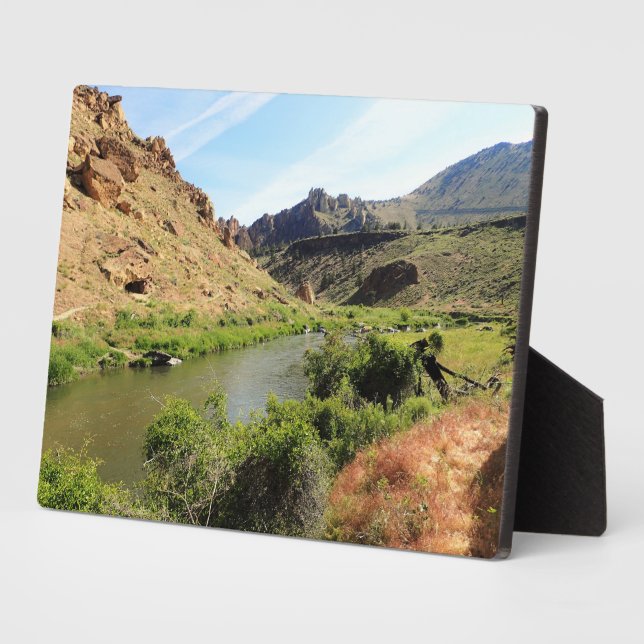 Crooked River, OR Plaque (Side)