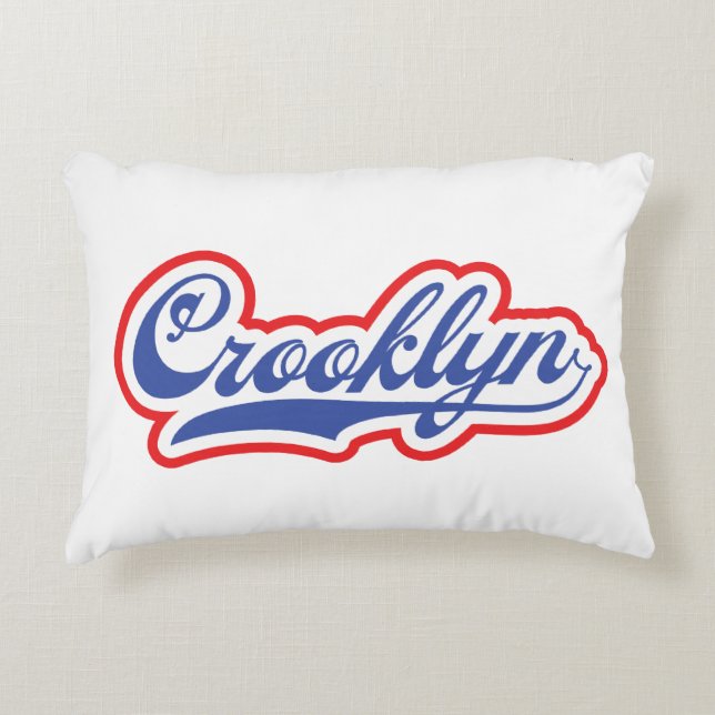 Crooklyn, NYC Accent Pillow (Front)