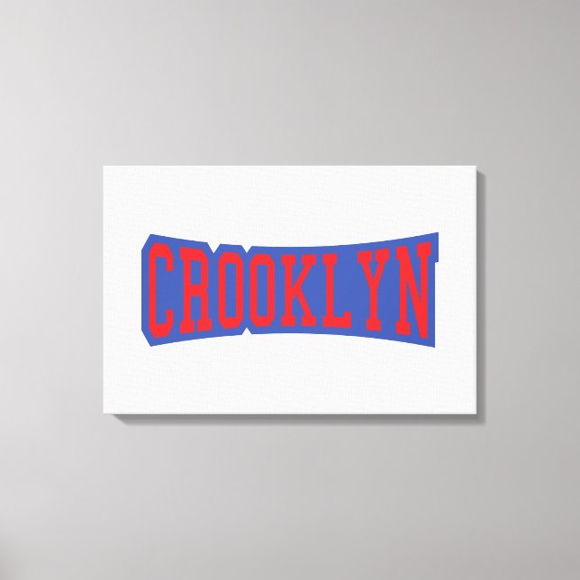 CROOKLYN, NYC CANVAS PRINT (Front)