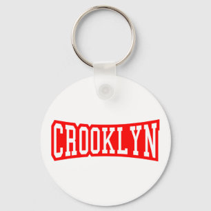 CROOKLYN, NYC KEYCHAIN
