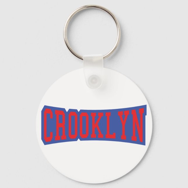 CROOKLYN, NYC KEYCHAIN (Front)