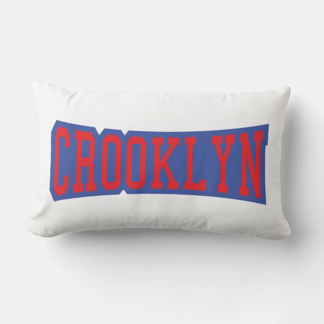 CROOKLYN, NYC LUMBAR PILLOW (Front)