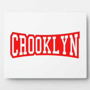 CROOKLYN, NYC PLAQUE