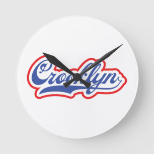 Crooklyn, NYC Round Clock