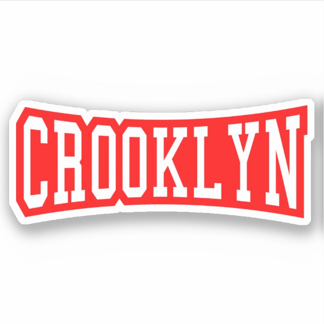 CROOKLYN, STICKER NYC (Devant)