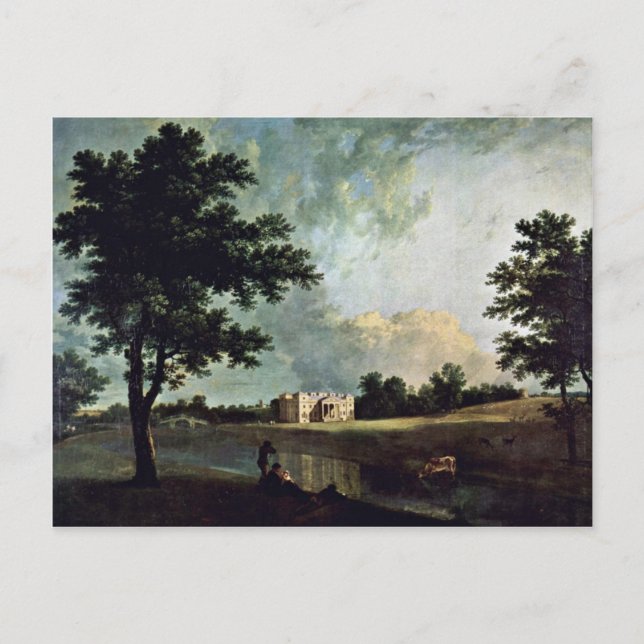 Croome Court In Worcestershire By Richard Wilson Postcard (Front)