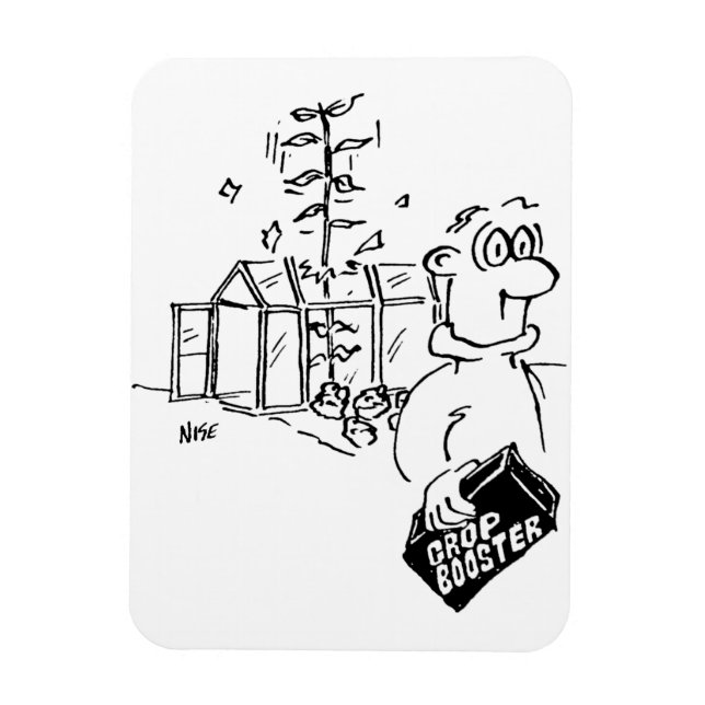 Crop boosting fertiliser has immediate results magnet (Vertical)