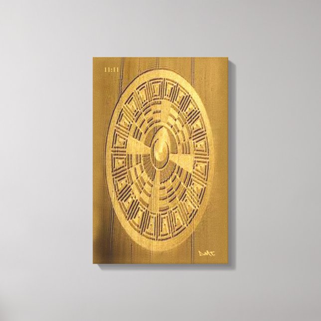 CROP CIRCLE CANVAS DMT SPIRITUAL GRAFFITI (Front)