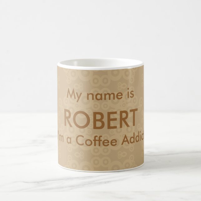 Crop Circle Coffee Addict Coffee Mug (Center)