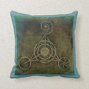 crop circle pillow