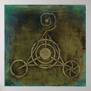 crop circle poster