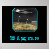 crop circle poster