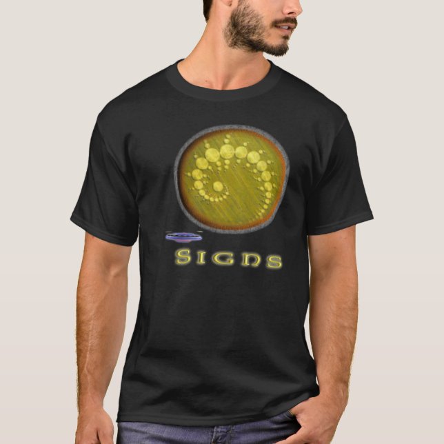 crop circle t-shirts (Front)