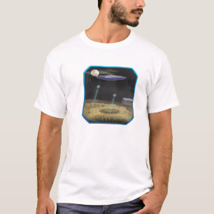 crop circle ufo t-shirt