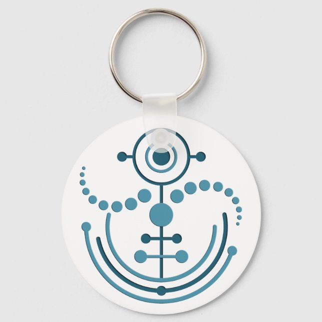 crop circle VIII Keychain (Front)