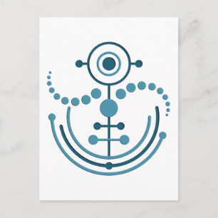 crop circle VIII Postcard