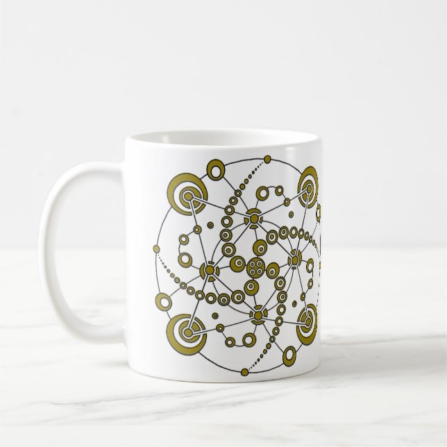 Crop Circles Coffee Mug (Left)