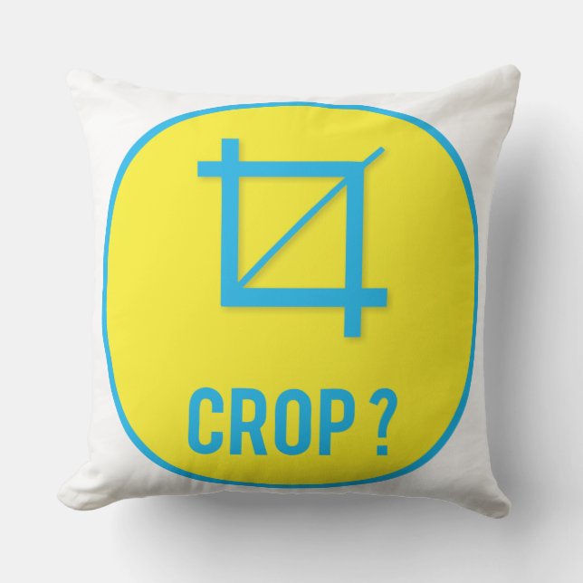 CROP ? OUTDOOR PILLOW (Front)