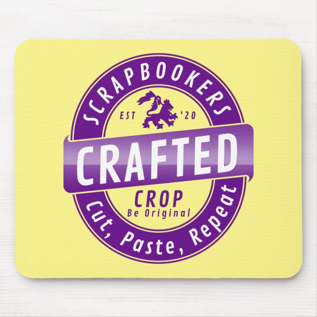 Crop Retreats Scrapbook Mouse Pad (Front)