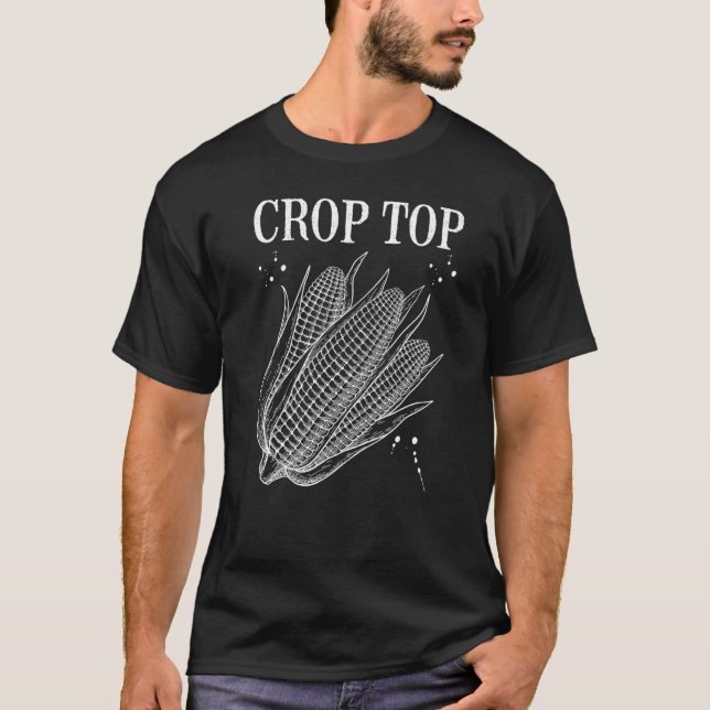 Crop Top Corn   Farmer Farming (Front)